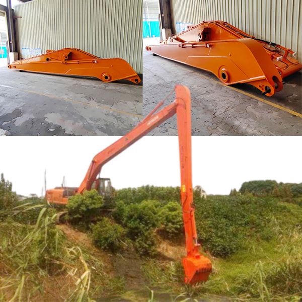 Long Excavator Boom Long Reach boom excavator Dredging Digging Long Reach