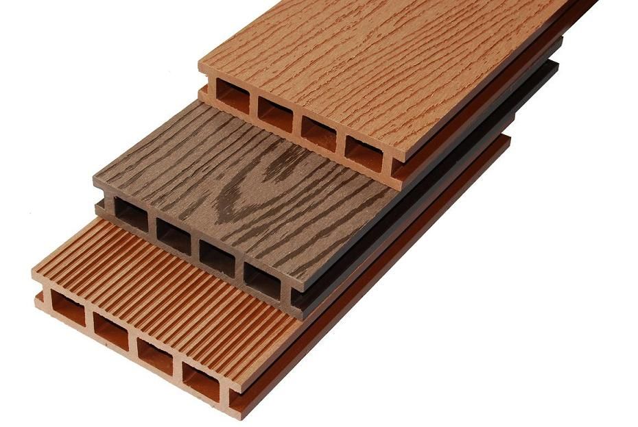 Напольное Co-штранг-прессование ASA Decking WPC, пожаробезопасный искусственний Decking