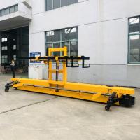De alta capacidade hidráulico personalizado do halterofilista e do portador do quadro do liço do trole do feixe de urdidura