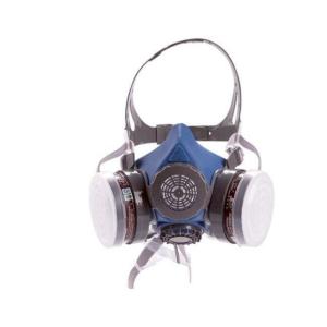 Reusable Half Mask Respirator with Bayonet Connection and Anti-Fog for Chemical