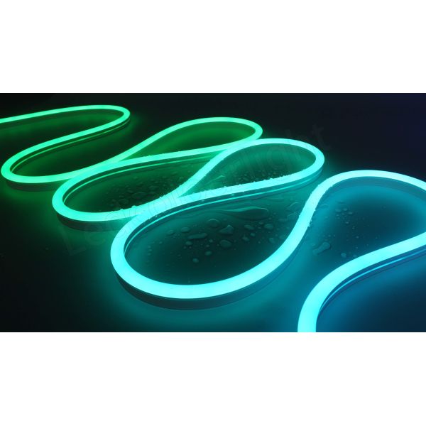 Addressable RGB Color Changing LED Pixel Neon Strip Light DC24V LED Rope Lights