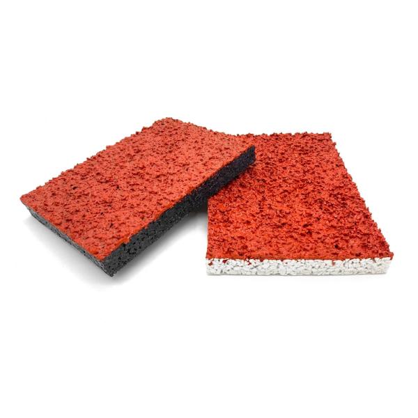 IAAF Approved Durable Weather Resistant 13-25 mm Breathable Rubber Running Track for Club and Training Athletic Fields
