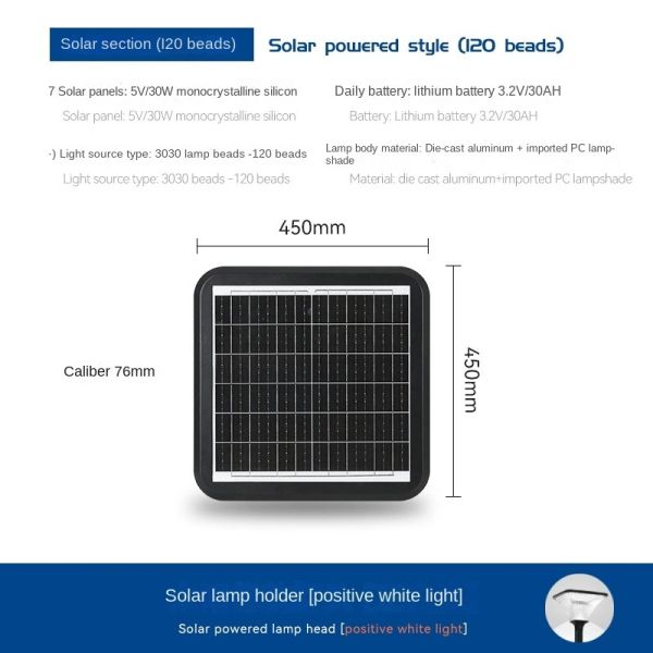 Long-Lifespan Solar Garden Lamp for Wholesale Projects and Landscape Upgrades