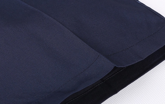 Blended Cotton Pleated Waist Industrial Work Uniforms , Long Sleeve Workwear