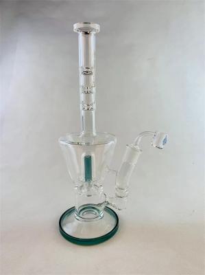 Le verre de Borosilicate femelle Bongs le barboteur multifonctionnel 19mm de plates-formes pétrolières de recycleur