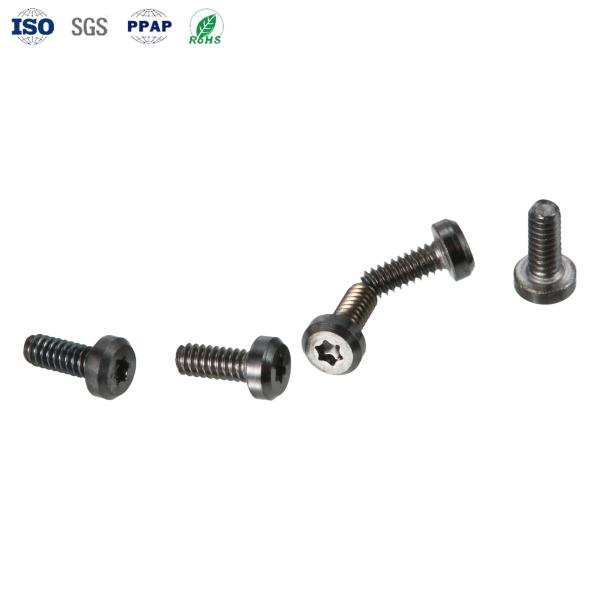 Hecho a medida de acero carbono estrellas de botón cabeza de tapa tornillos de acero inoxidable cabeza de botón de tapa tornillos