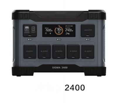 Outdoor Camping 2400W Portable Power Station LiFePO4 Battery Supplies