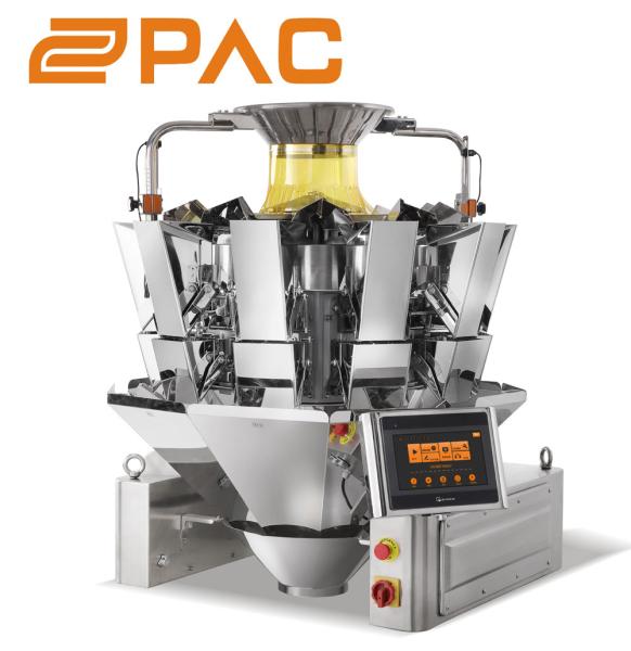 14 Heads IP65 Multihead Weigher Machine For Frozen Strawberry Blueberry