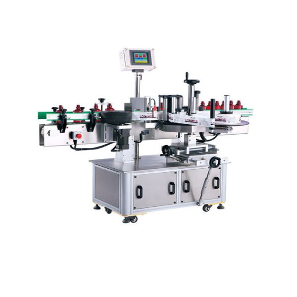 Automatic Label Sticking Machine , Double Side Labeling Machine 45m/Minute
