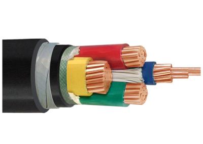 Cabo distribuidor de corrente blindado do núcleo CU/XLPE/STA/PVC do cabo elétrico 600/1000V 4 da fita de aço