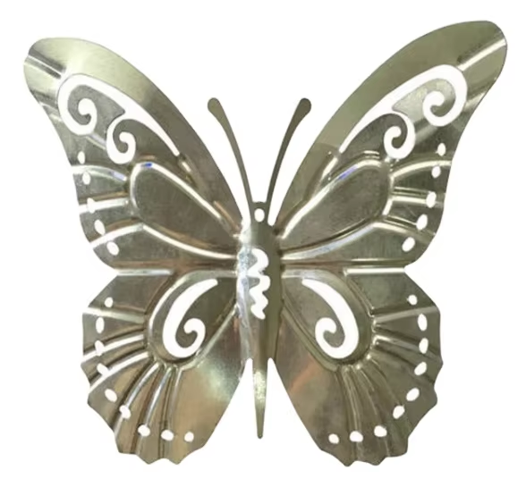 Customized Pattern Laser Cut Crafts Metal Decorations for Garden Park Ornaments with Customized Color