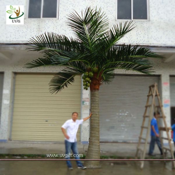 UVG PTR002 20ft Artificial Palm Tree in big trunk for garden decoration and wedding favor
