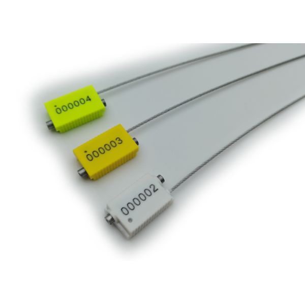US-CC151B Pull Tight Plastic Cable Seal with 1.54 KN Tensile Strength and Laser Markable Area