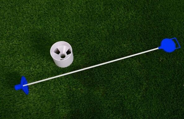 Hole golf green cup green flag flagpole Golf hole golf greens
