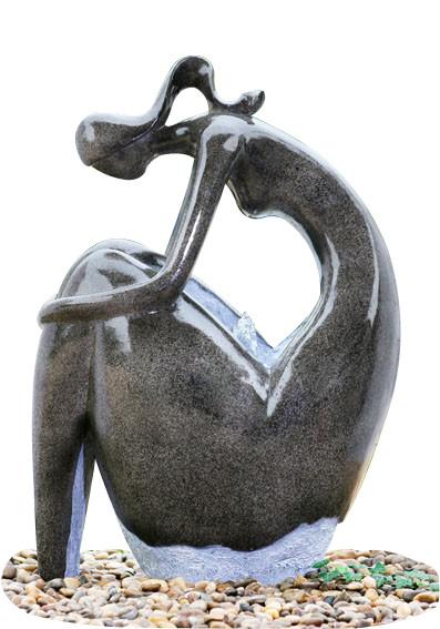 Customized Shape Outdoor Water Fountain Statues Garden Fountains For Home