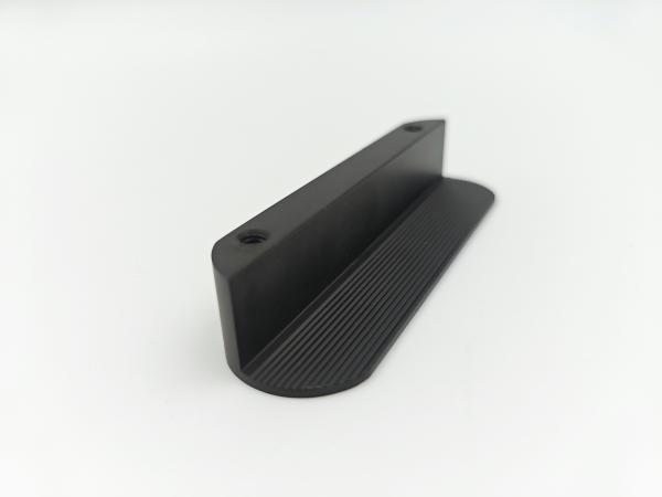 Black Aluminum Drawer Handle ,  Customized Aluminium Profile For Cabinet