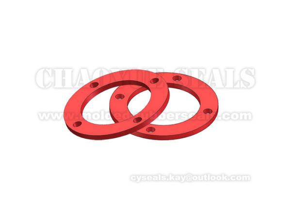Silicone Flat Rubber Sealing Washers  , Anti Oxidation Soft Rubber Gasket