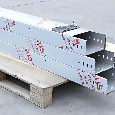 Non Combustible Fire Resistance Cable Tray Industrial Stainless Steel Suspended Installation For Air Circulation