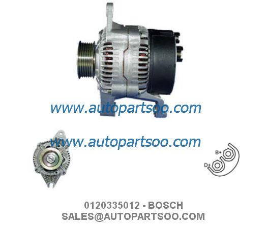 0120335006 0986038710 - BOSCH Alternator 12V 70A Alternador