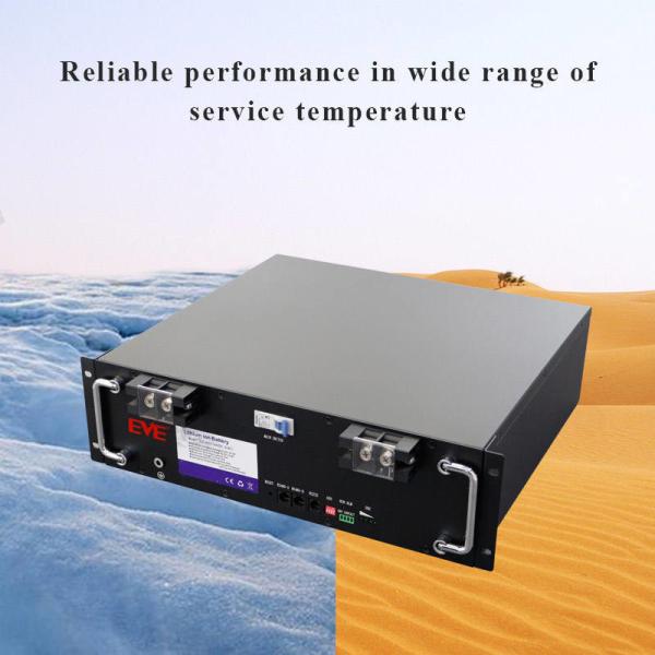 Rechargeable Lithium Ion Battery LiFePo4 48V 50Ah Solar Energy Storage System