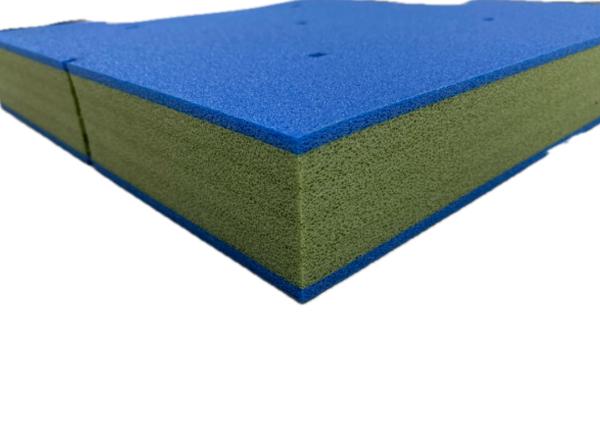 PE Foam Material Interlocking Shock Pad Puzzle Pad for Playground with 20-70mm Thickness and 30kg/m3 Density