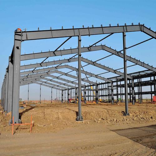 High Strength Industrial Steel Structure S355JR Angle Steels Warehouse Modular Steel Buildings