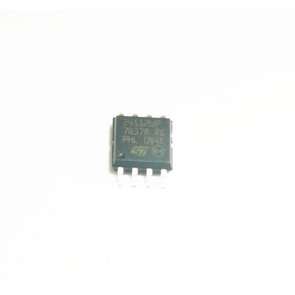 EEPROM Memory IC  SOP-8 512Kb M24512-WMN6TP  24512WP