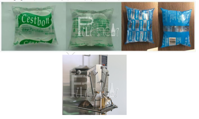 Линия класть в мешки воды машины завалки воды сумки 1000L мешка саше жидкостная