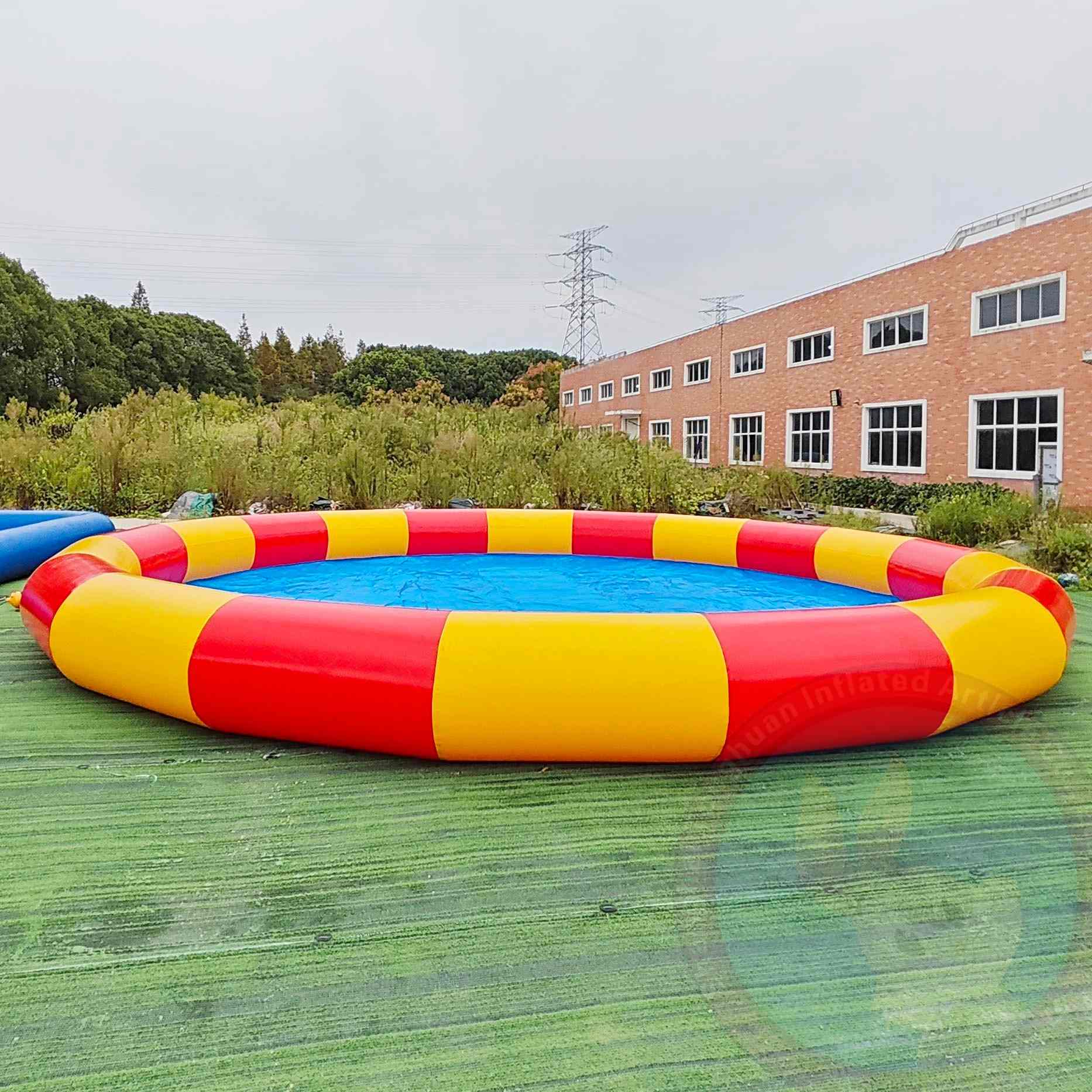 Durable Inflatable Swimming Pool with Custom Size Shape and Color Options for Home Use Event Planning Seasonal Promotion and Outdoor Water Fun Projects