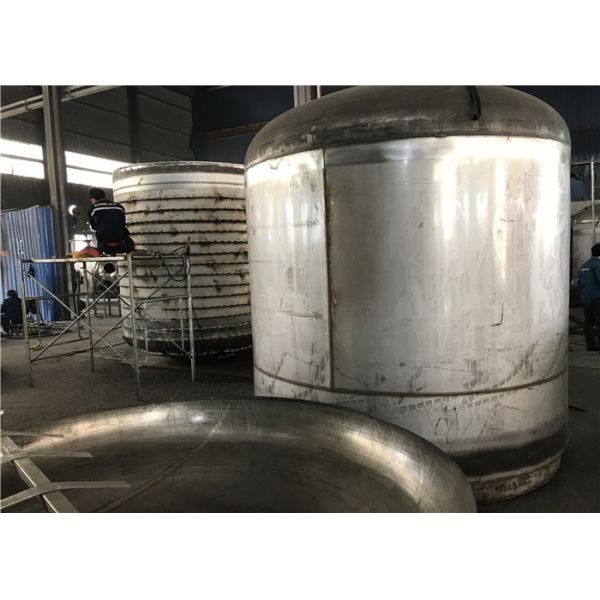 Chemistry Storage Tank Stainless Steel Fermentation Tanks Heating Tanks