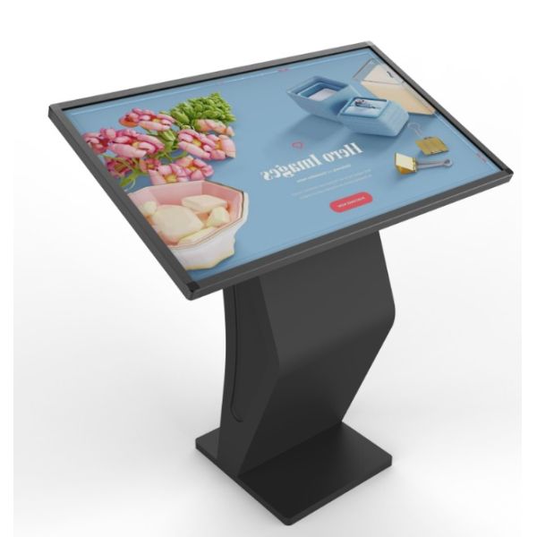 CH 55-Inch 20-Point Touch Screen Self-Service Kiosk with Facial Recognition 4K LCD 1-Year Warranty for Hotel Use