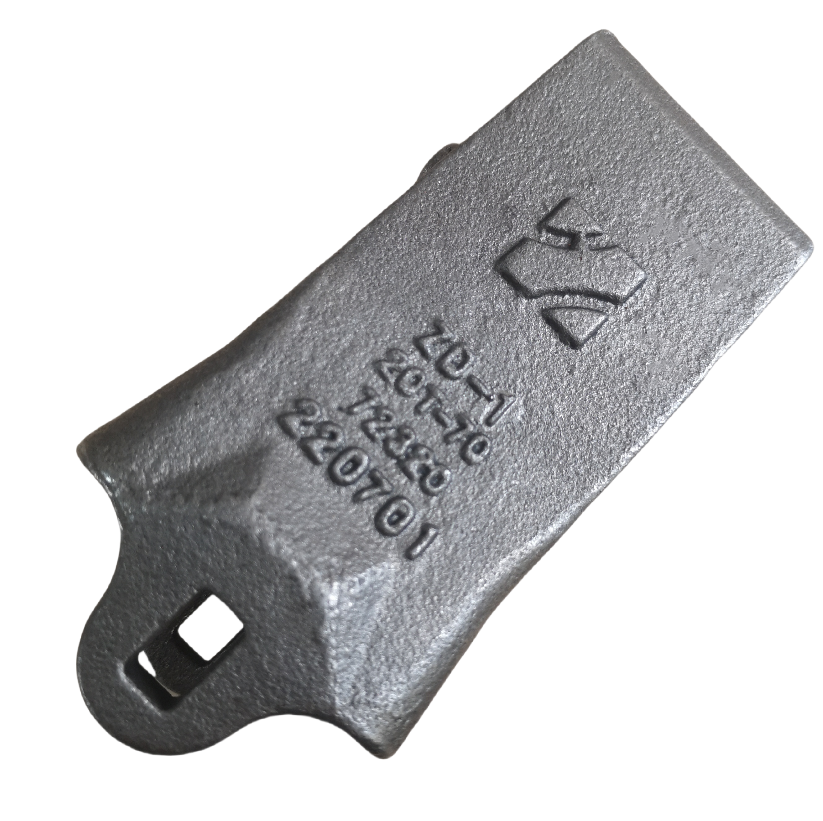 Accessoires de mini-pelle en acier allié Pièce de machinerie de construction Dents de godet pour excavatrice