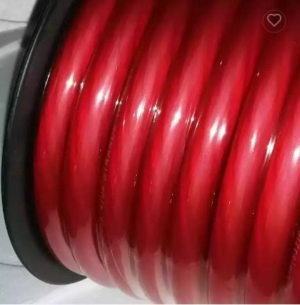 50ft OFC 1/0 Gauge Oversized Black Power Ground Wire for Car Audio No Connectors