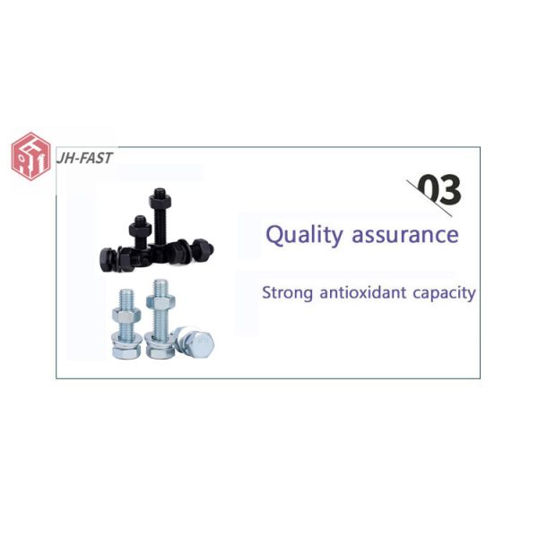 35mm Length M16 Thread Size Hex Head Bolts DIN933 Zinc Plated Grade 8.8/10.9 Steel SUS304