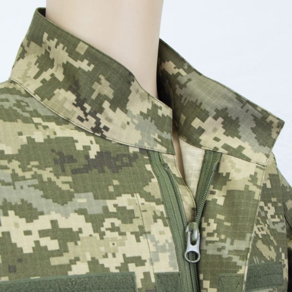 Ukraine Camouflage Suits T/C 6535 Plaid Fabric Military Camouflage Uniform Customized