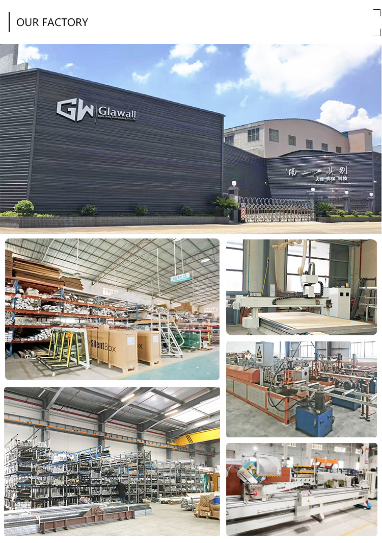 Prefabricated Partition System Pre-fabricated Glass Demountable Partition Wall System