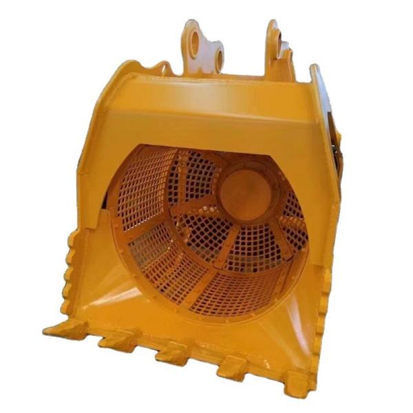 Excavator Screening Bucket Excavator Roll Screen Bucket Efficient Skeleton Screen Bucket With Rotary
