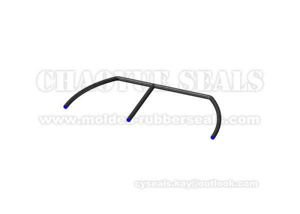 EPDM Rubber Gasket Washer Seal Acid Resistance For Industrial Equipment