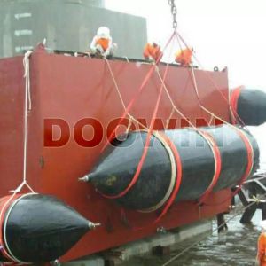 Sacs pneumatiques industriels en caoutchouc pour levage lourd, bouées gonflables personnalisées