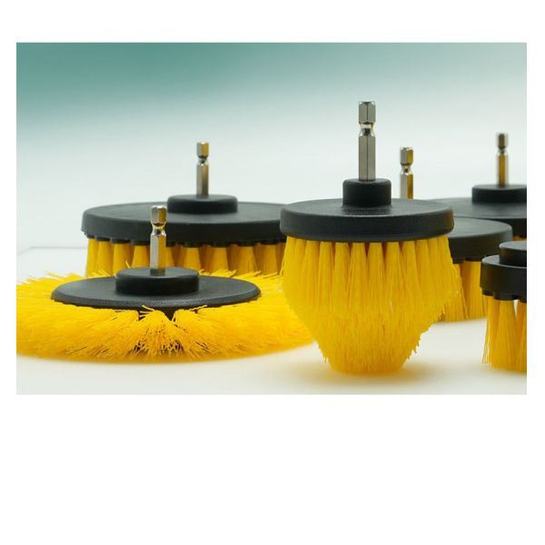 9 шт. Уборщик колес для автомобилей Сверло с силовой очисткой