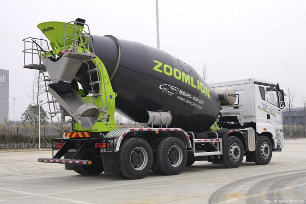 Jiefang Concrete Cement Mixer Truck 13890 Kg Diesel Concrete Mixer For Truck