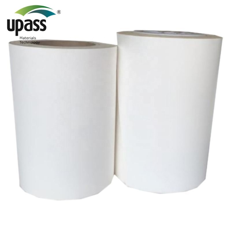European Blue Yellow White Glassine Release Paper Jumbo Rolls 40gsm-60gsm Silicone Coated Greaseproof Liner Blow Molding Plastic