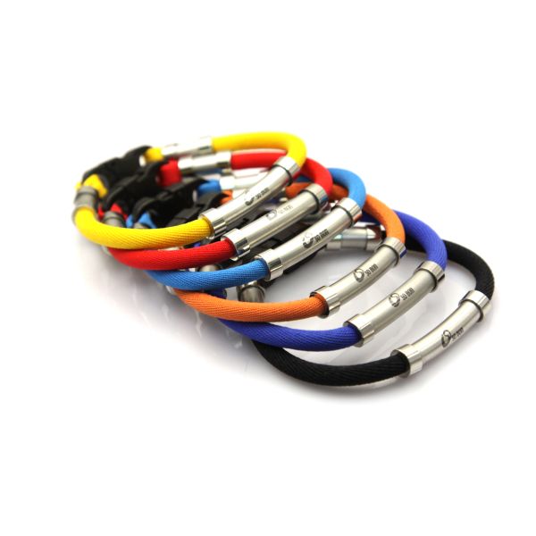 Yellow / Red / Blue Sports Band Power Balance Silicone Bracelet