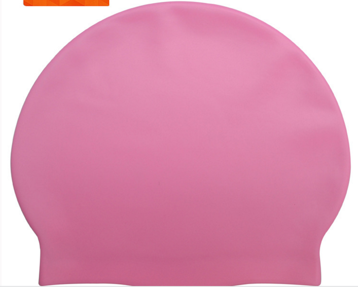 Water Sports Silicone Rubber Parts , Dry Hair Cute Swim Caps For Black Women