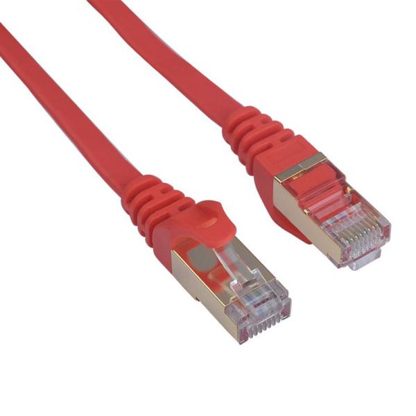 O cabo Cat6 CAT7 da categoria 7 AOC do fio Calibre de diâmetro de fios protegeu o HDPE de cobre puro