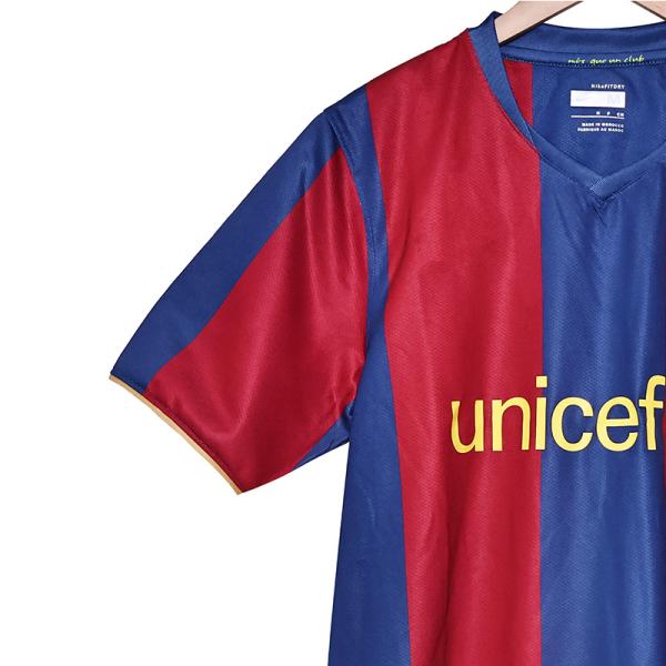 Barcelona 2007 Home Retro Football Jersey Red And Blue Legend