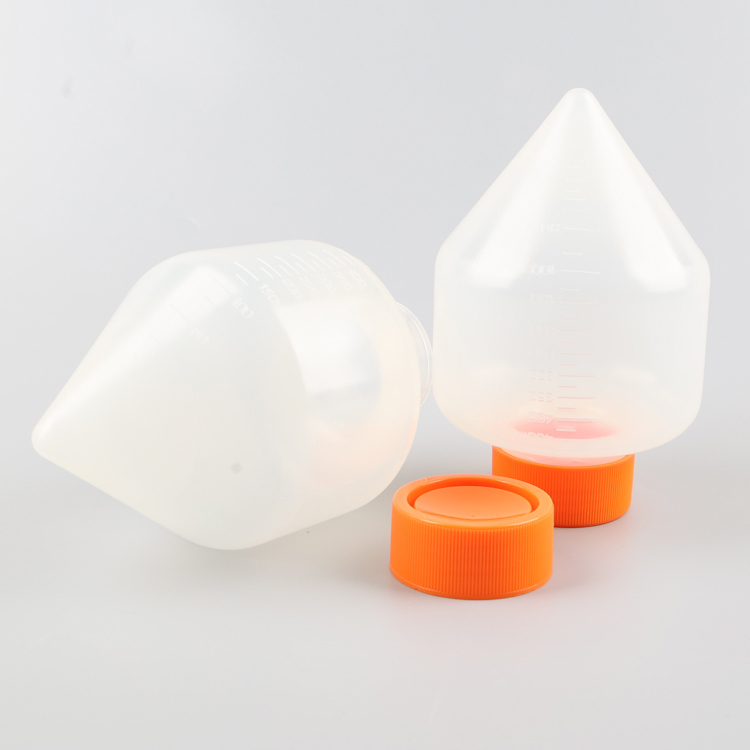 Centrifuge Tubes  Пластиковая коническая нижняя ясность трубок центрифуги 500ml медицинская стерильная