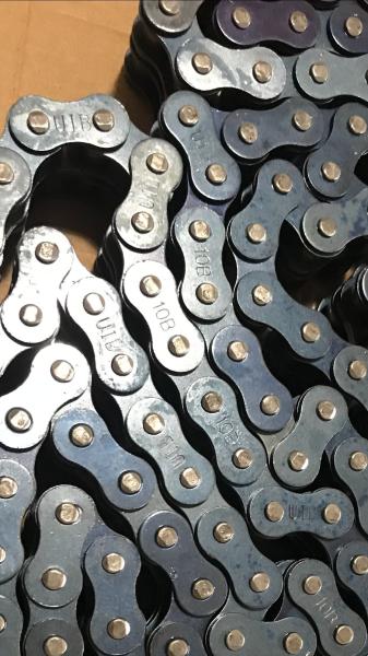 Ready shipment China top manufactuer straight side plate roller chains 16B-1