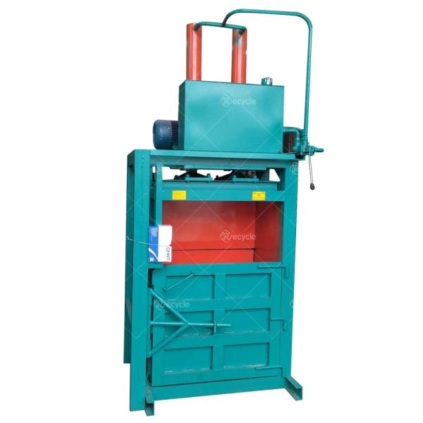 Vertical Hydraulic Waste Paper Baling Press Machine For Clothes