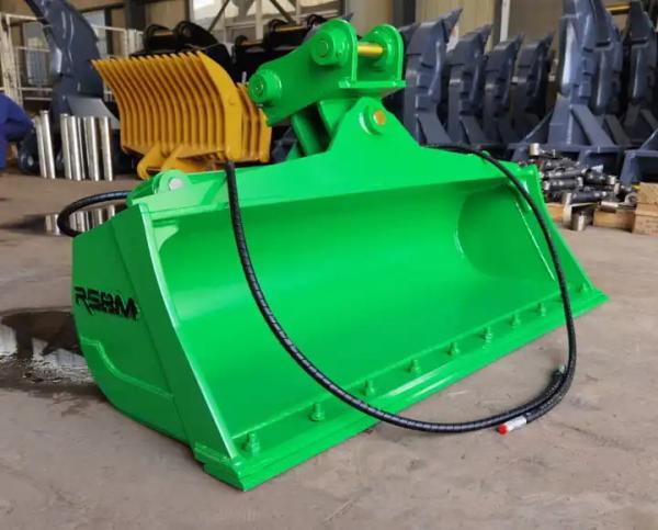 Maximize Productivity Hydraulic Excavator Tilting Bucket Empowers Dynamic Tilt Control